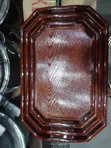 Luxury Vintage 3-in-1 Wooden Food Serving Tray Set - 2