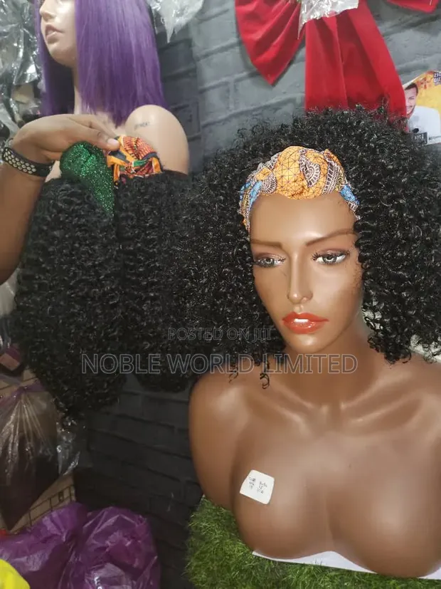 Curly Band Wig Hair - 1