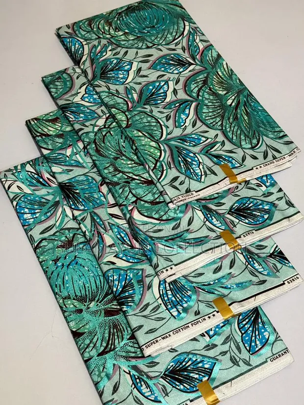 Grand Super Vlisco Poplin Wax Fabrics - 1