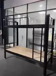 Quality Imported Metal Bunk Bed - Black - 2