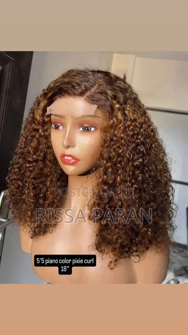 Pixie Curls Hair Extensions - 18" Piano Color - 1