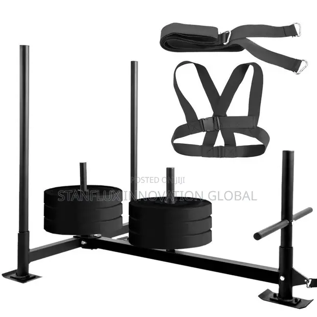 Heavy-Duty Steel Weight Sled - 1