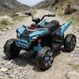 Kids Electric Quadbike - Blue - 1