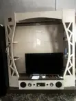 Home Interiors TV Stand with Record Player Unit - 1