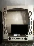 Home Interiors TV Stand with Record Player Unit - 2