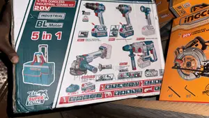 Total 5-in-1 Cordless Power Tool Kit