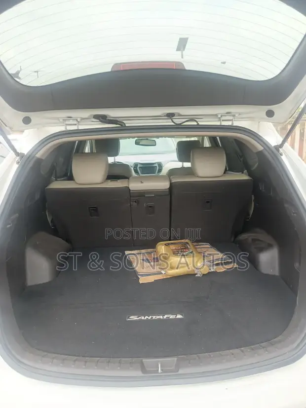 Hyundai Santa Fe 2013 White - 1