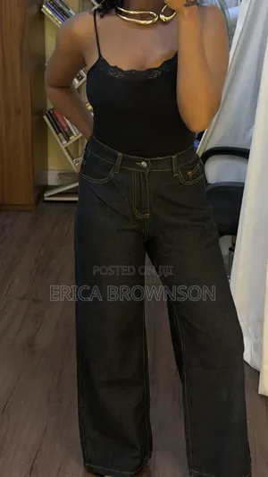 Fashion Nova Dark Blue Boyfriend Jeans