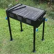 Camp/Event Charcoal BBQ Grill with Adjustable Stand - 2