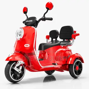 Kids Electric Bike - White