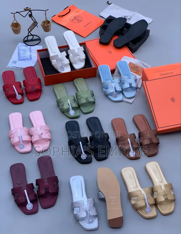 Hermes Classic Trendy Slippers - 1