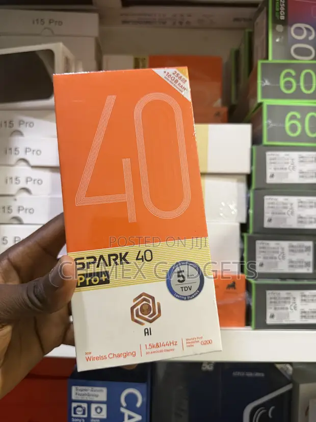 New Tecno Spark 40 Pro+ 256GB - 1