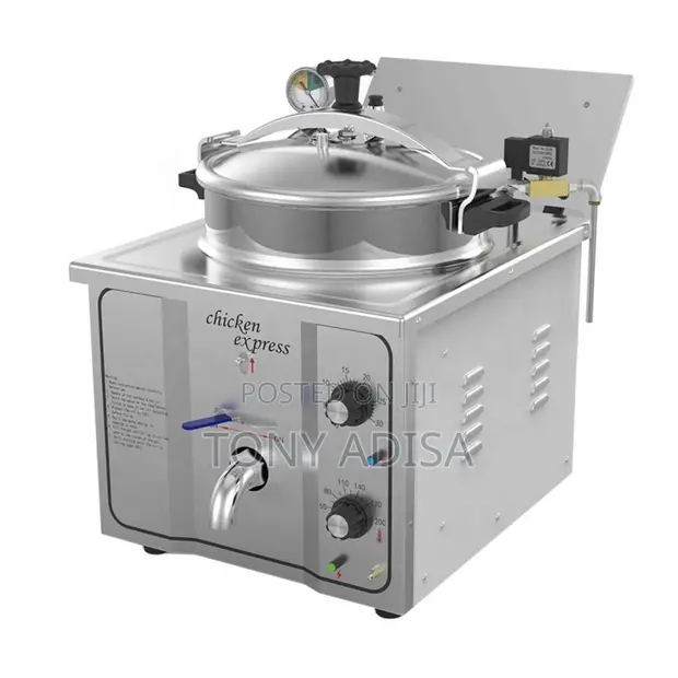 Commercial Pressure Fryer 16L 3kW Countertop - 1