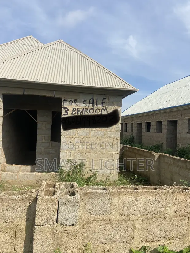 3-Bedroom Bungalow Carcass for Sale in Lokogoma - 1