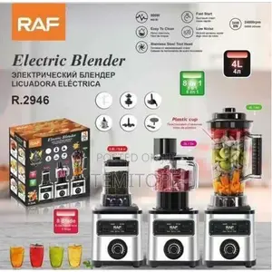 RAF 8-in-1 Professional Heavy Duty High Power Blender - 4 Litres