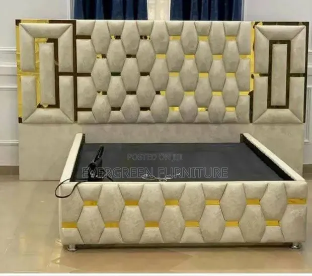 Chrome Bed Frames - Girman Daban Daban - 1