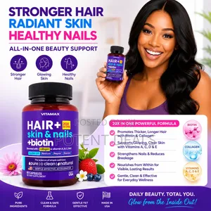 VITAMAX Hair + Skin & Nails + Biotin 20-in-1 - 60 Capsules