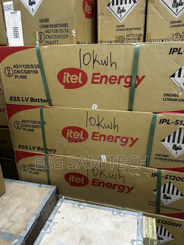 10kWh Lithium Ion Battery - Itel Brand - 1