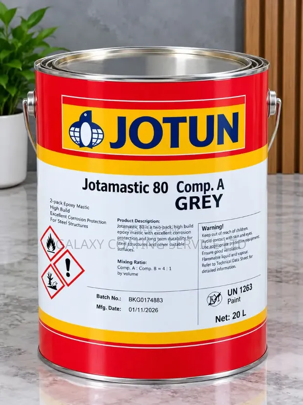 Jotamastic 80 Epoxy Grey (A & B Comp.) - 1