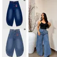 Neil Barrett Barrel Jeans - Light Blue, Brand New, Size M - 2