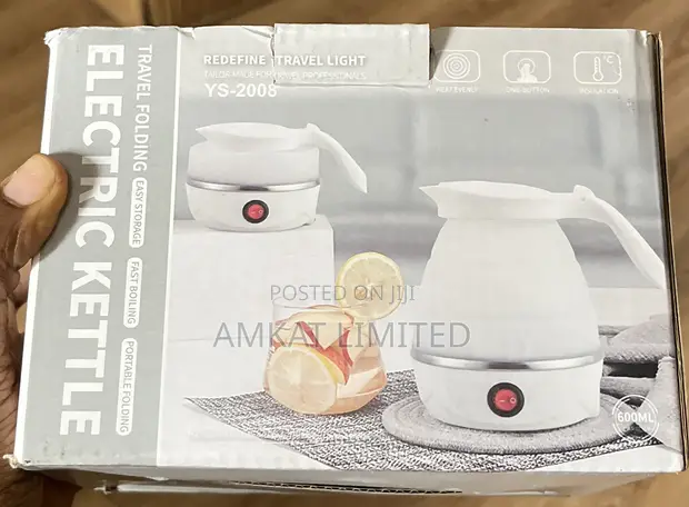 Foldable Travel Kettle - Brand New - 1