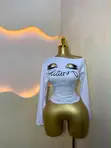 Doguwar Hannu Crop Top na Mata - 2