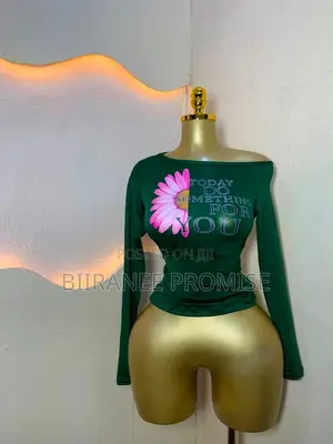 Women's Long Sleeve Crop Top