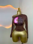 Doguwar Hannu Crop Top na Mata - 5