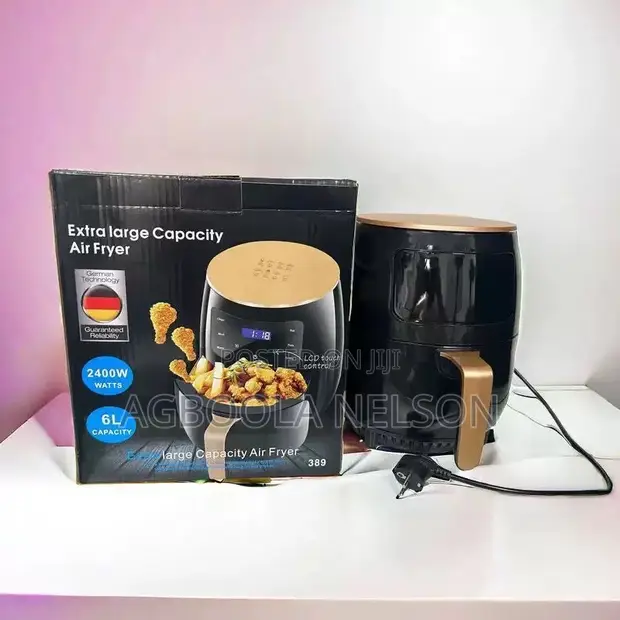 Silver Crest 6L Air Fryer - Smart Touch Control - 1