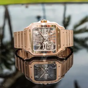 Cartier Santos de Cartier Skeleton Watch