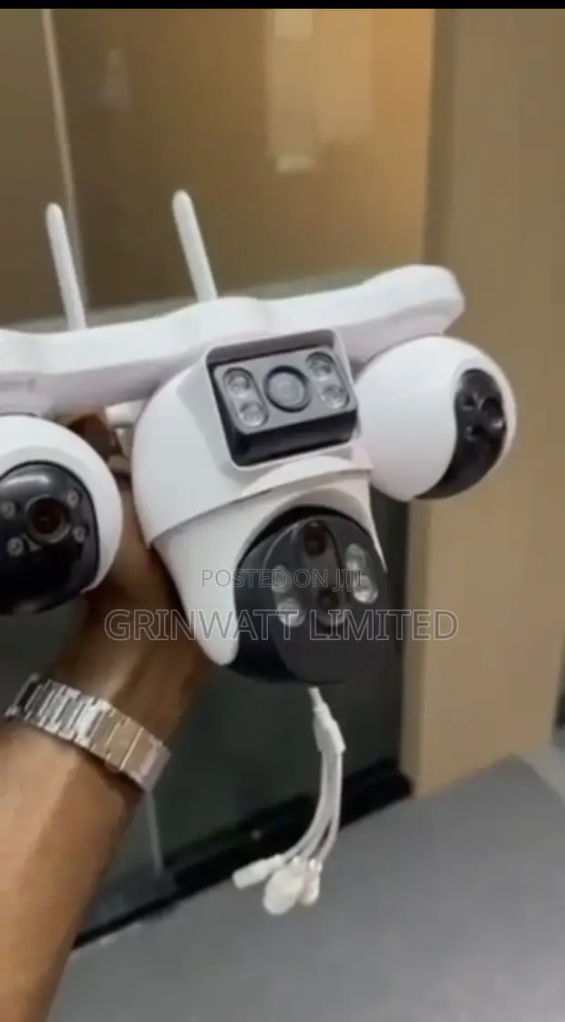 360 Double Lens Solar 4G Camera - 1