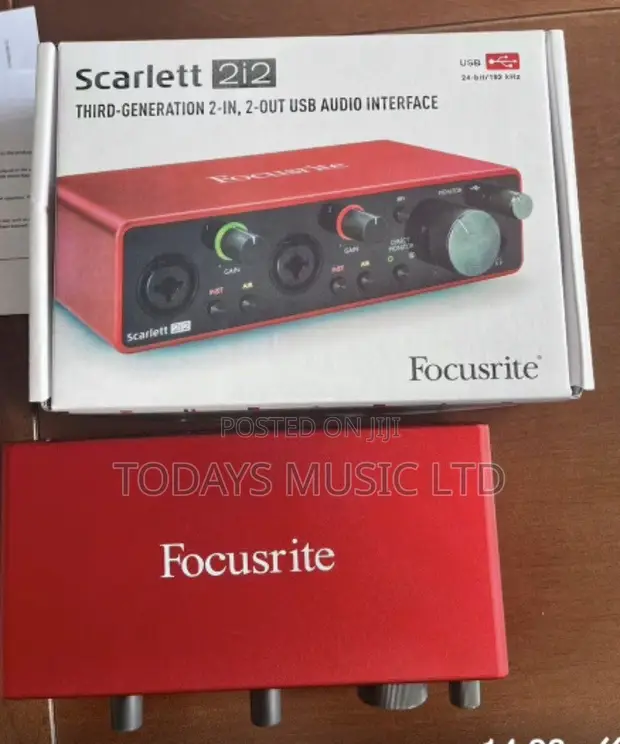 Scarlett 2i2 3rd Gen Soundcard - 1