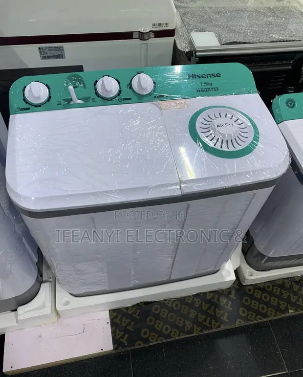 Hisense 7.5KG Top Load Twin Tub Washing Machine - 1