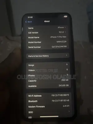 Apple iPhone 11 256GB Black