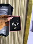 Stainless Steel Heart Jewelry Set - 4