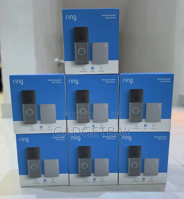 Ring Wired Doorbell 2K Retina with 3rd Gen Chime - 1
