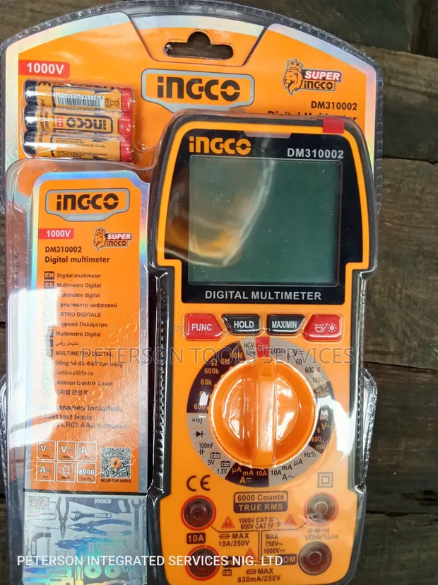 Ingco Digital Multimeter 1000V - 1