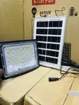 300W LED Solar Flood Light with Remote - 1