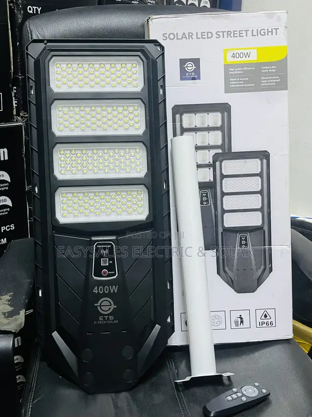 400W Etech Hasken Titin Rana Tare da Remote - 1
