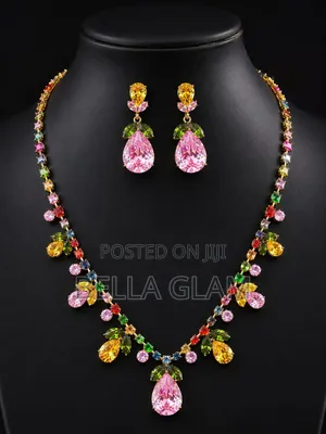 Fashion Jewelry Set - Necklace and Earrings