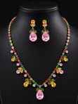 Fashion Jewelry Set - Necklace and Earrings - 2