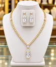 Fashion Jewelry Set - Necklace and Earrings - 4