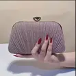 Classy Clutch Bag - Light Blue - 2