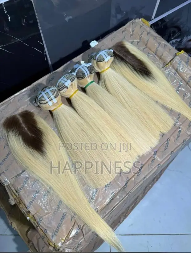 Luxury Bone Straight Human Hair Wig - 1