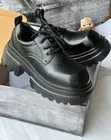 Quality Men's Leather Shoes - Black - 2