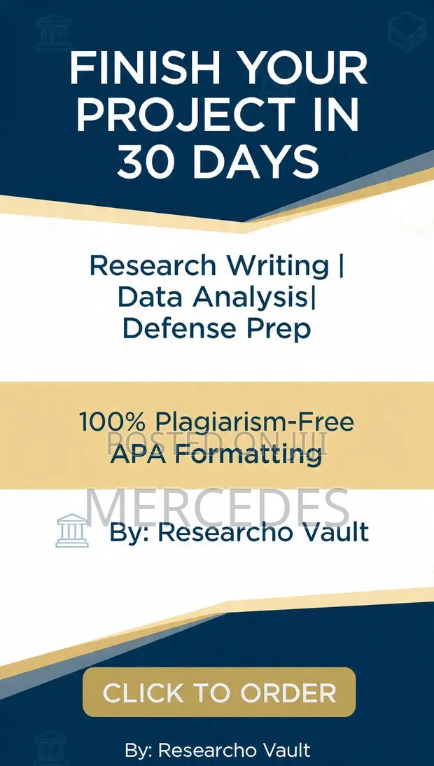 Research Project Writing & Academic Consulting - 1