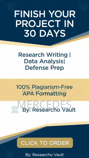 Research Project Writing & Academic Consulting