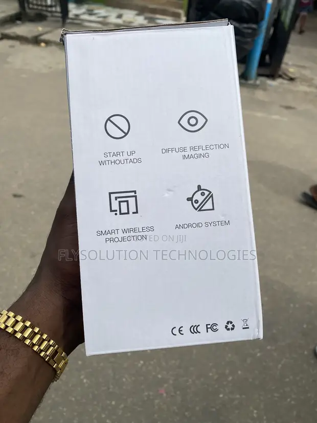 Portable Android 1080P Projector don Gida & Bikin - 1