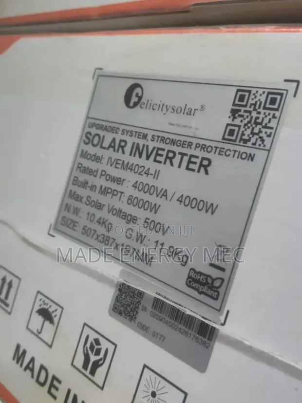 4kva Felicity Hybrid Inverter - Reliable Solar Power - 1