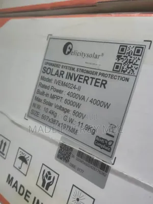4kva Felicity Hybrid Inverter - Reliable Solar Power